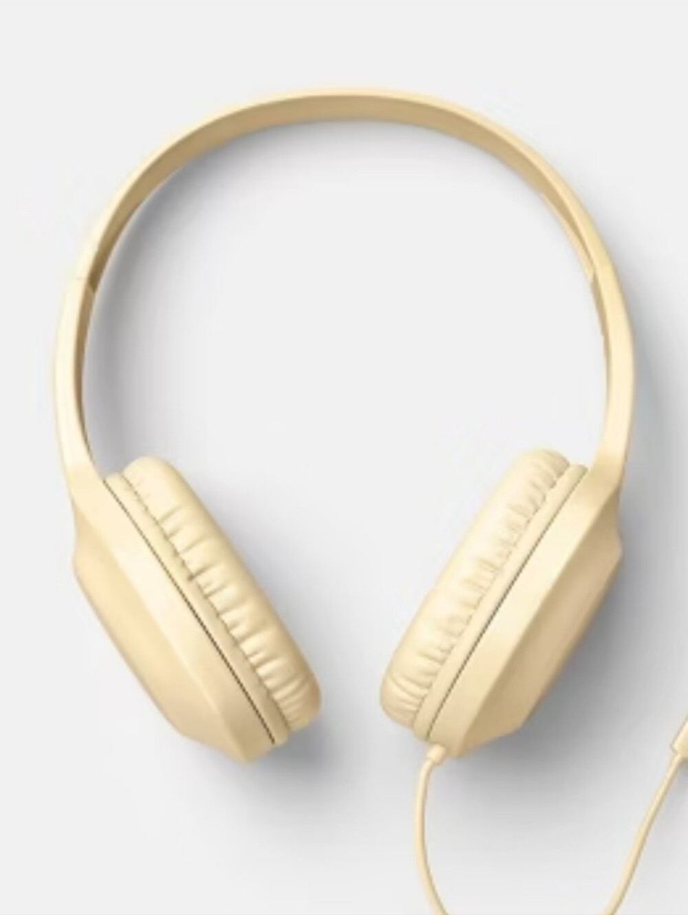 NEW heyday Mist Yellow On-Ear Wired Headphones